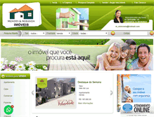 Tablet Screenshot of mendesmirandaimoveis.com
